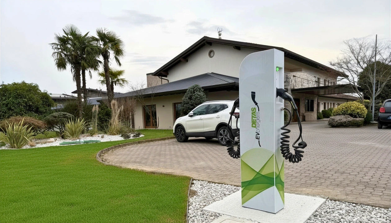 Stazione di Ricarica Auto Elettriche Hotel Luna Fontanafredda